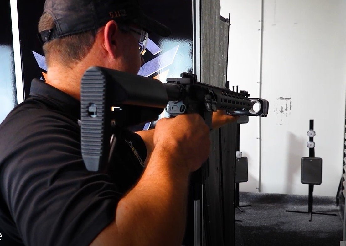 CYMA SR15 LPR SPL APACHE MOD M-LOK GEL BLASTER - Azraels Armoury