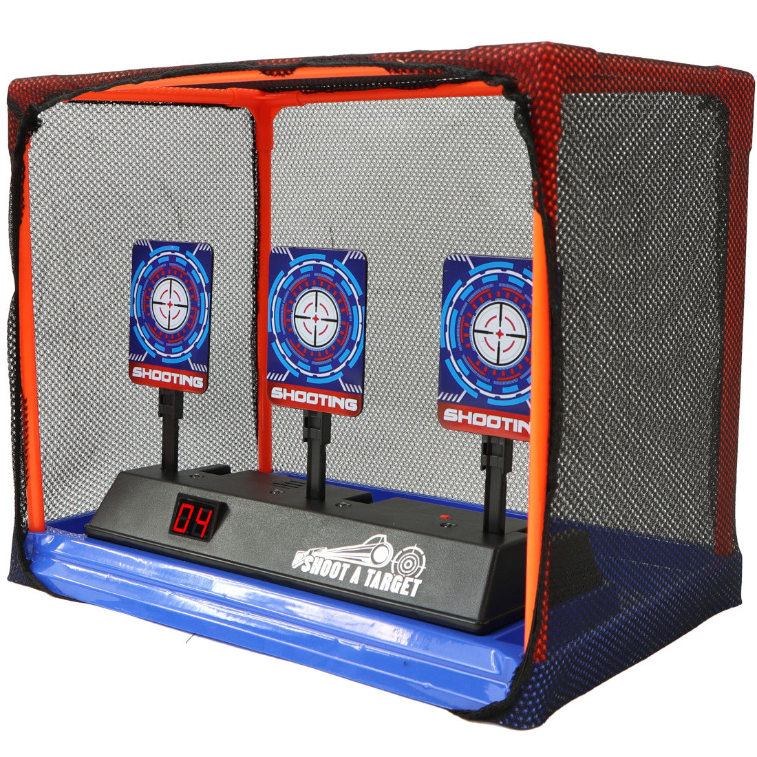 Electronic Gel Blaster Target with Catch Net