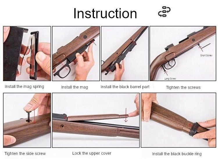 HANKE KAR 98K SHELL SNIPER GEL BLASTER