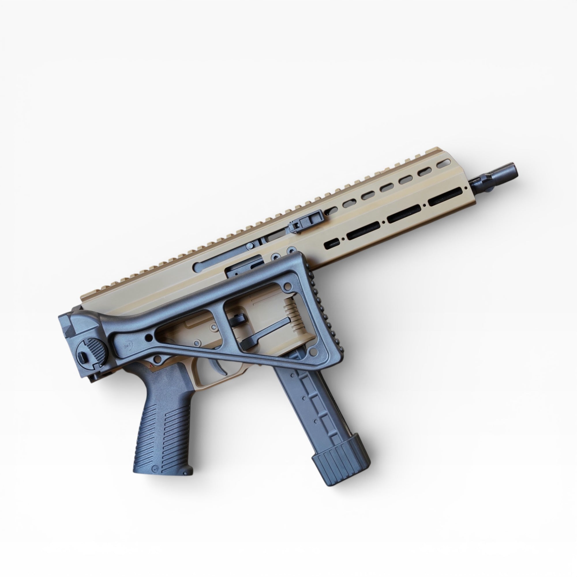 ARCHWICK B&T Tan Licensed APC9 CNC Limited Edition Gas Blowback Gel Blaster (GBBR) SMG