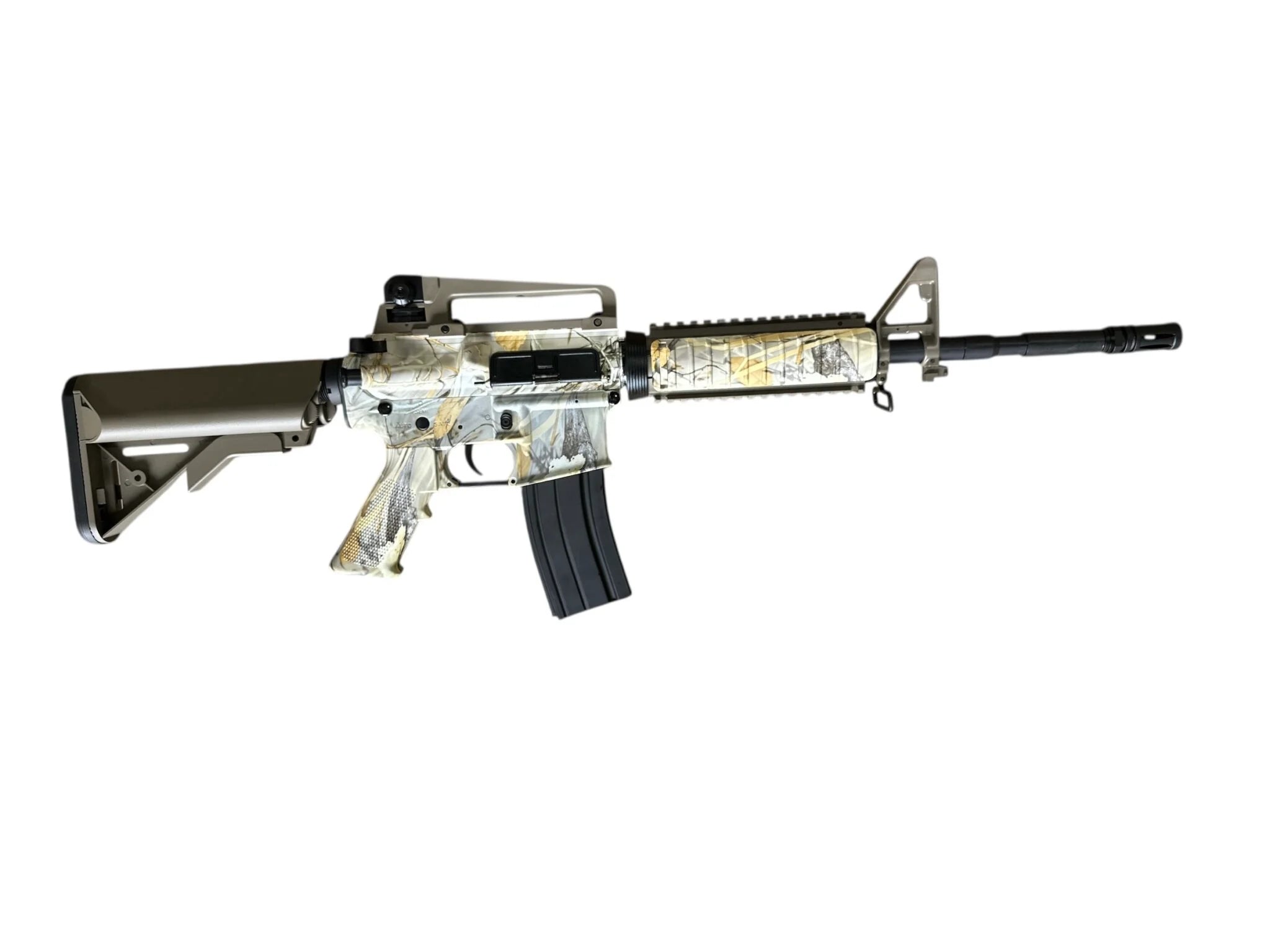 DOUBLE BELL M4A1 Jungle Camo Gel Blaster with Metal Gearbox and Hop up