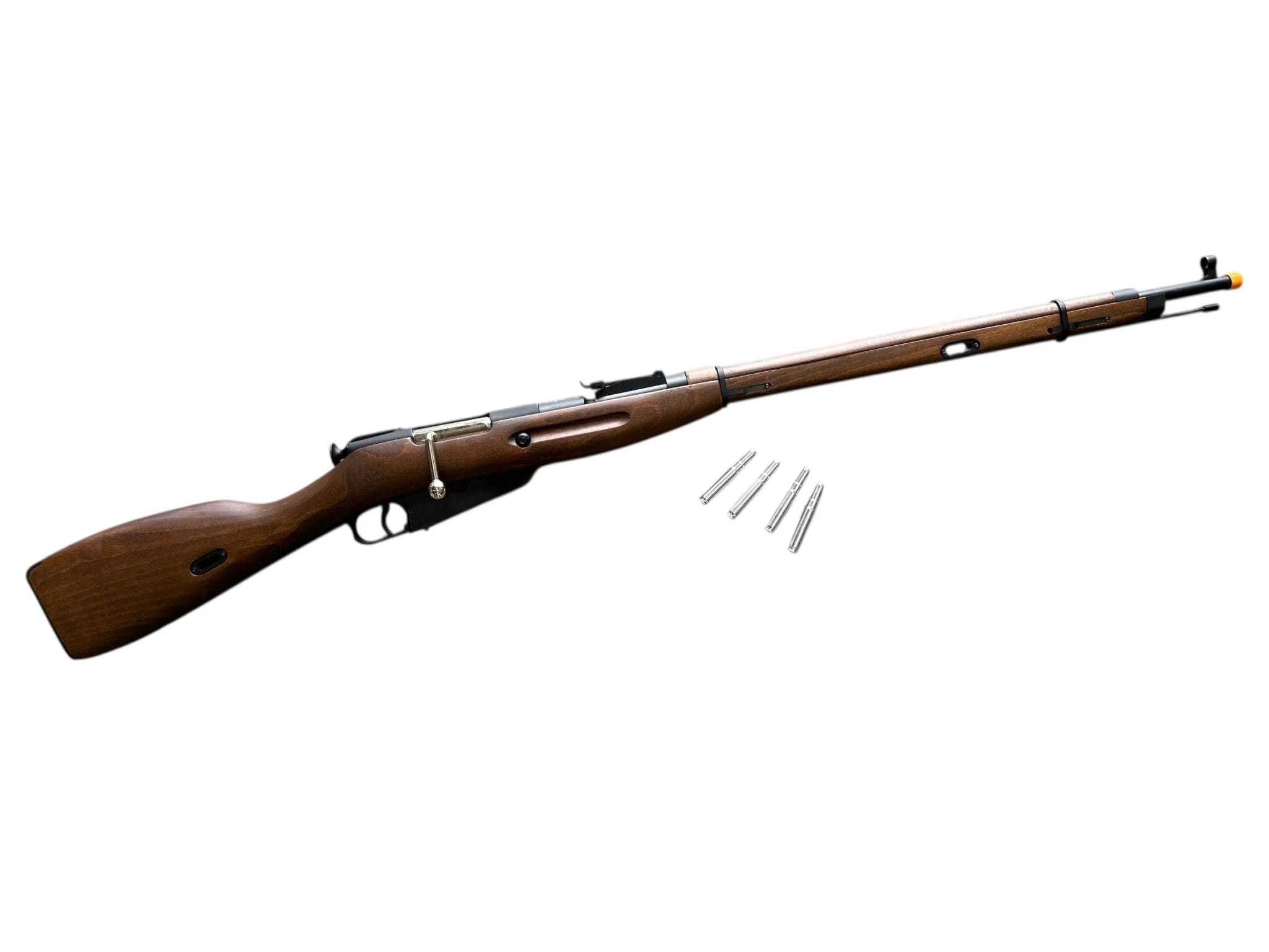 DOUBLE BELL Mosin Nagant Shell Ejecting Spring Powered Gel Blaster (Metal & Real Wood Version)