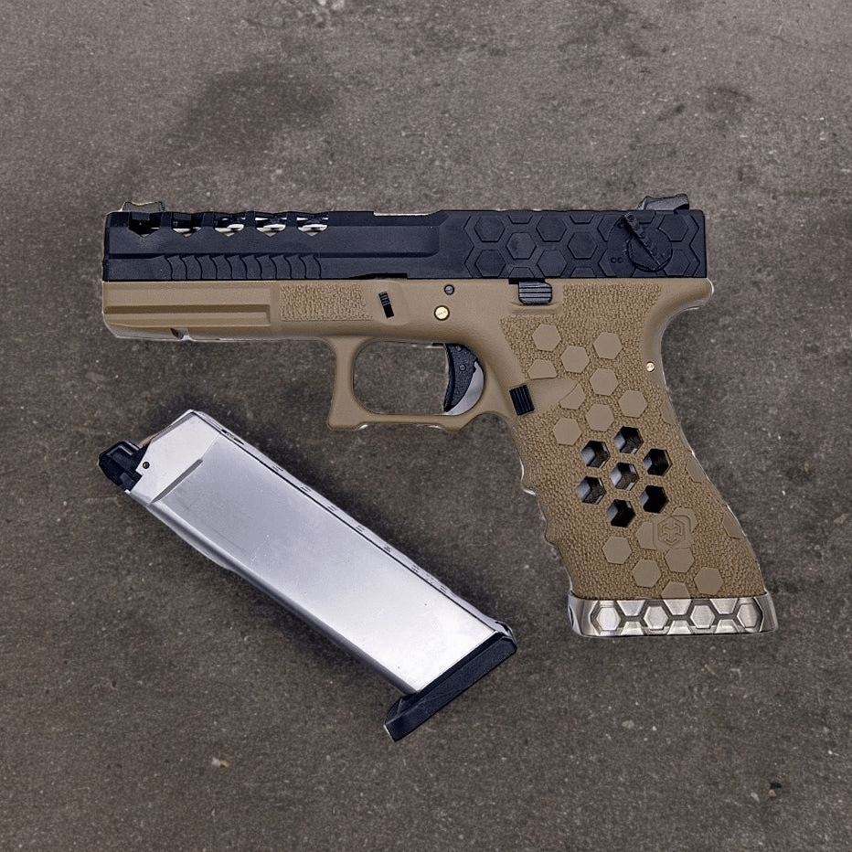Armourer works VX0211 G18C Fully Automatic GBB Pistol - Azraels Armoury