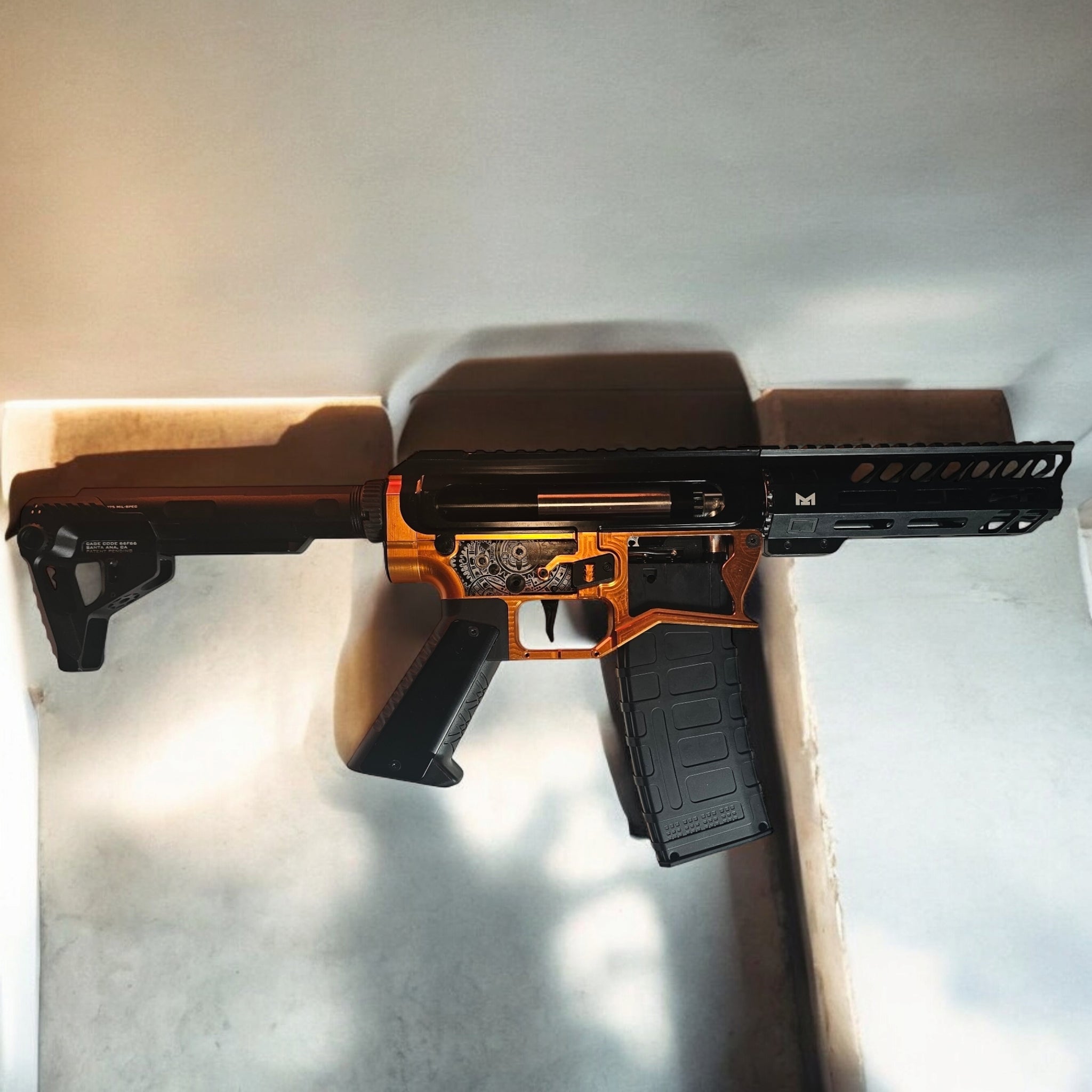 Armoury Upgraded Orange & Black Chimera DSG - Azraels Armoury
