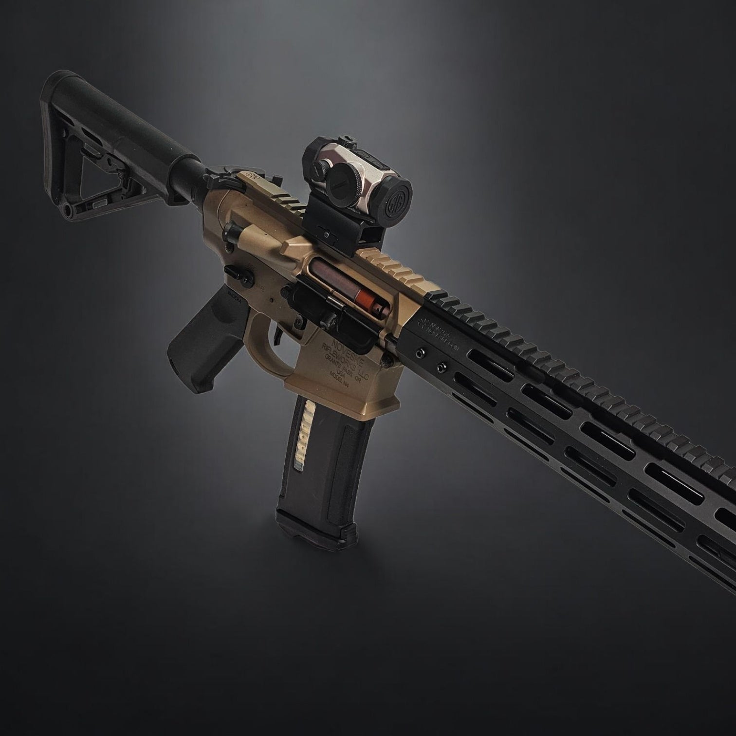 Armoury Upgraded Tan & Black Noveske Gen4 Gel Blaster - Azraels Armoury