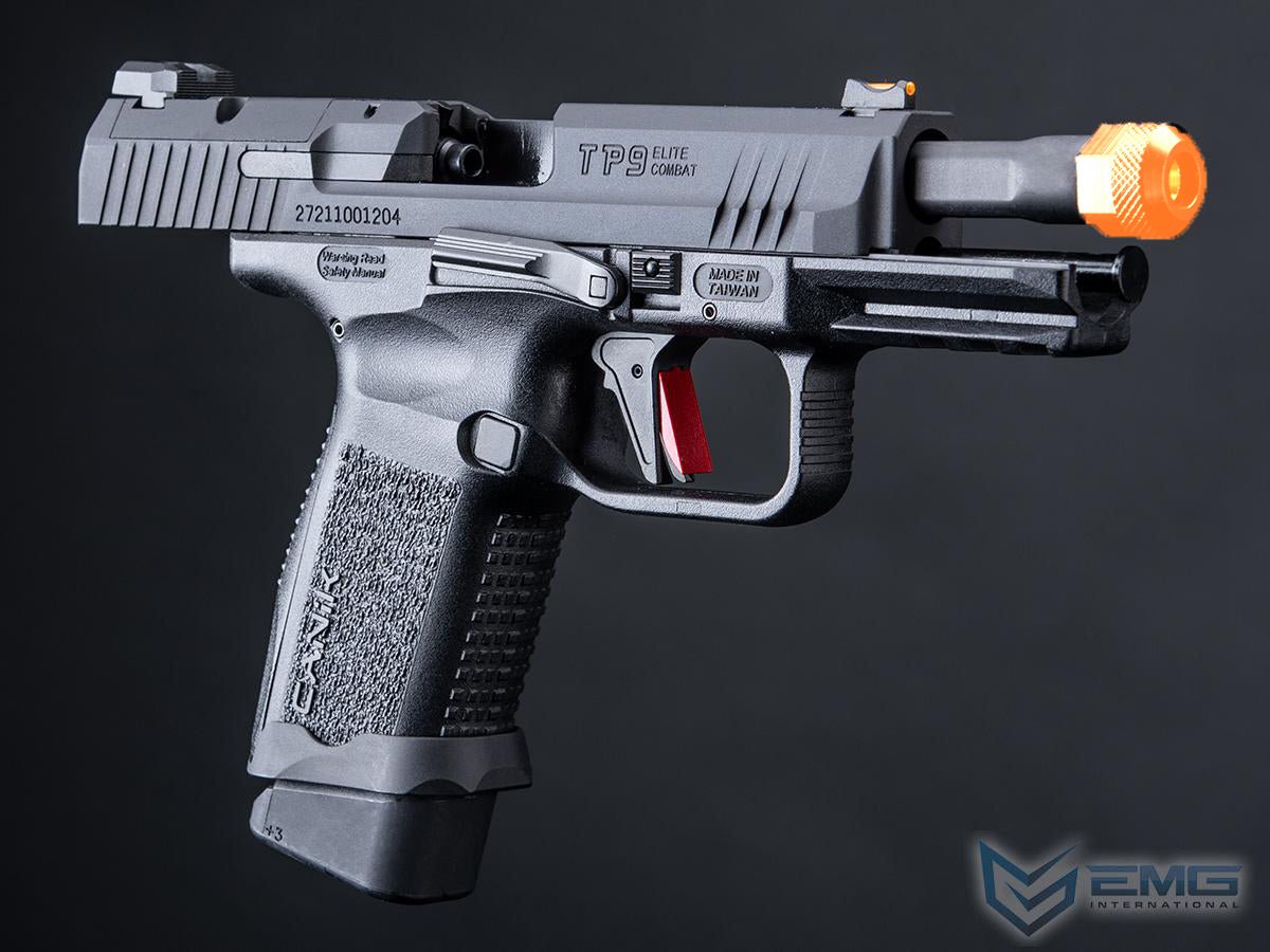 Cybergun CANIK x Salient Arms Licensed TP9 Elite Combat GBB Gel Blaster Black - Azraels Armoury