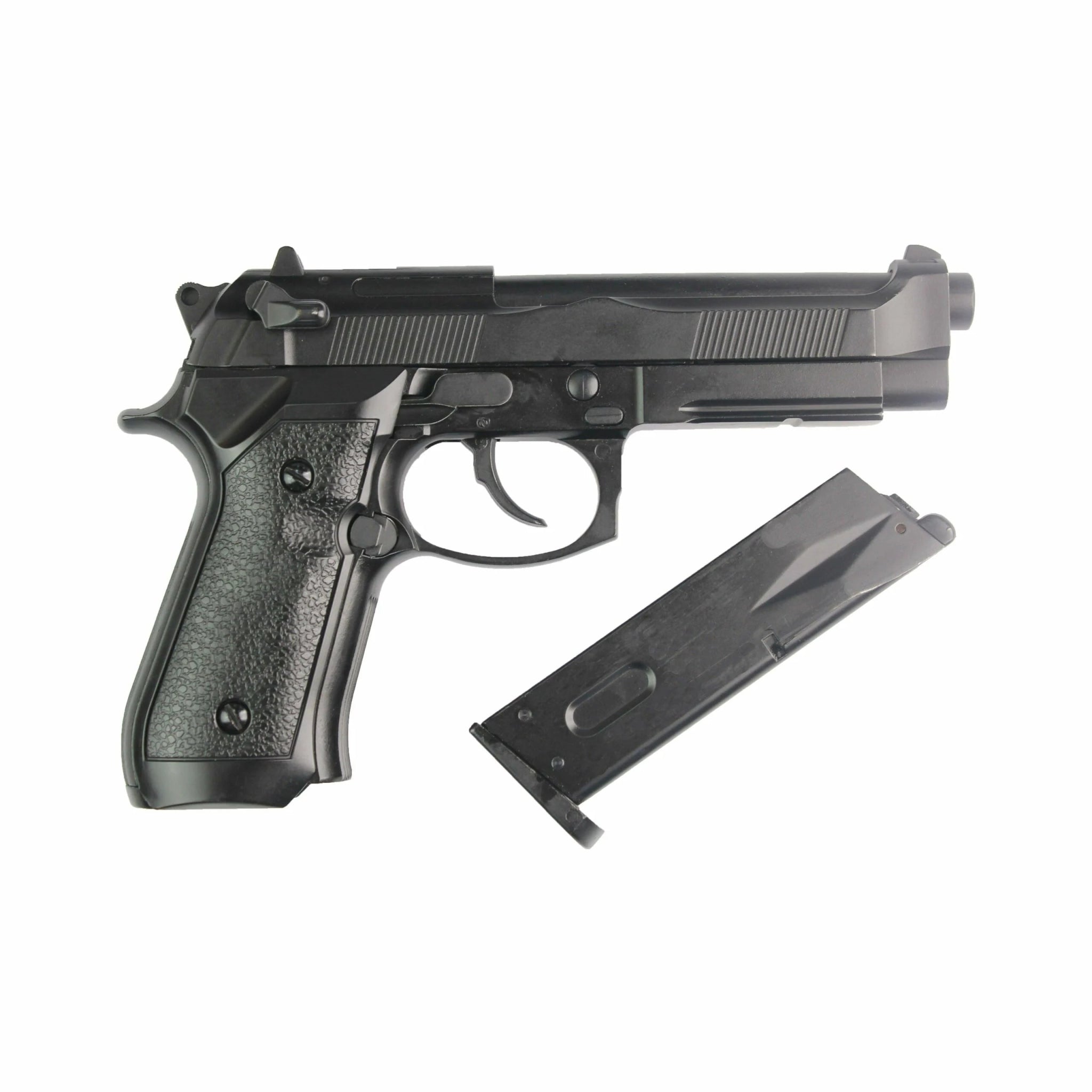 DOUBLE BELL Beretta M92 A1 M9 Gel Blaster Gas POWERED Blowback (Black) - Azraels Armoury