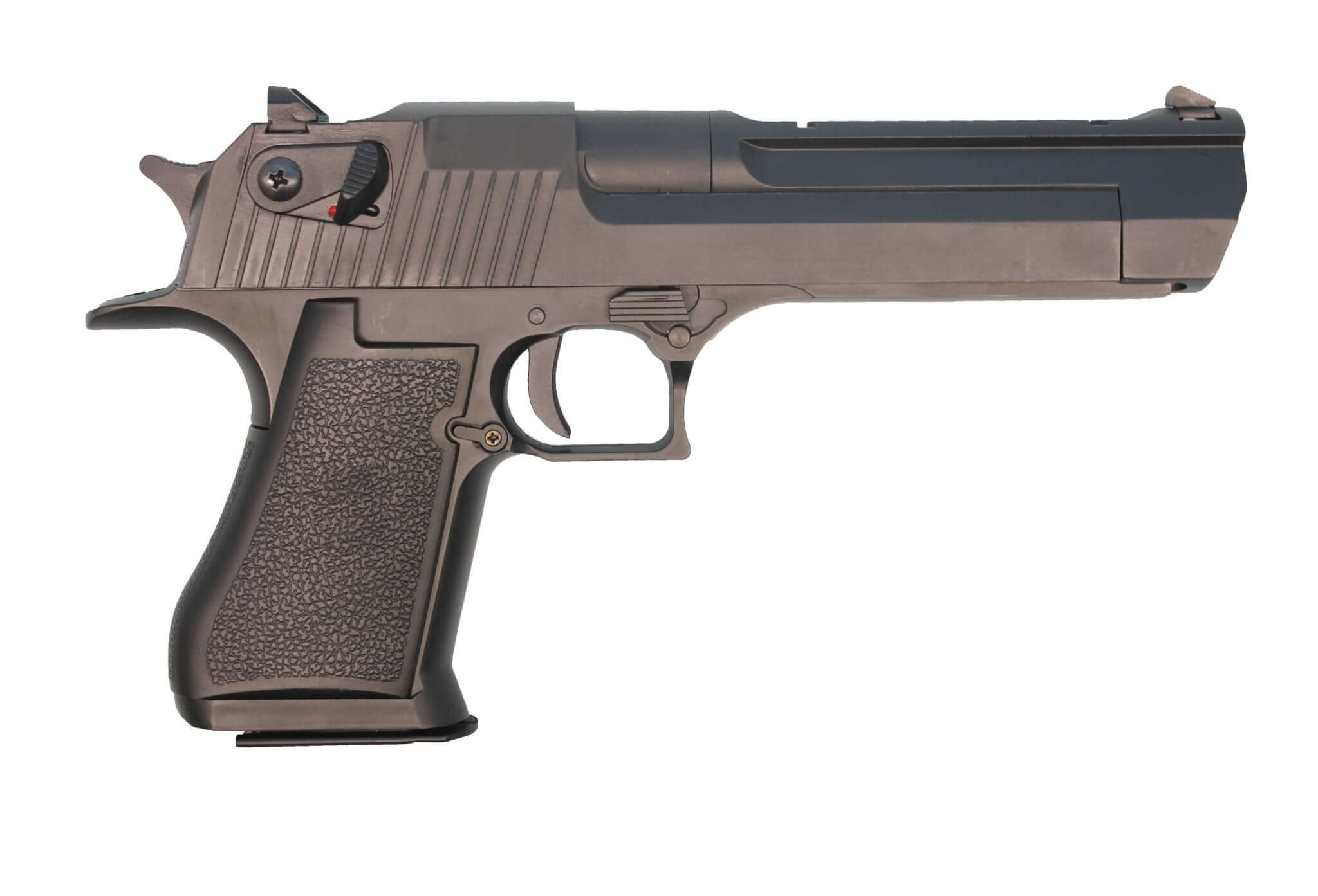 Double Bell Desert Eagle GBB Gel Blaster, 270mm, 1124g, 300 FPS, blowback, green gas powered, alloy and semi-polymer material.