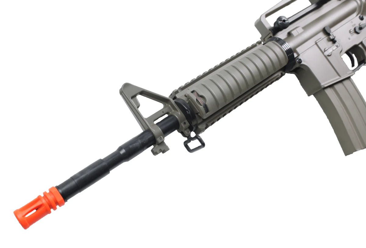 Double Bell M4A1 RIS AEG Gel Blaster - Tan - Azraels Armoury