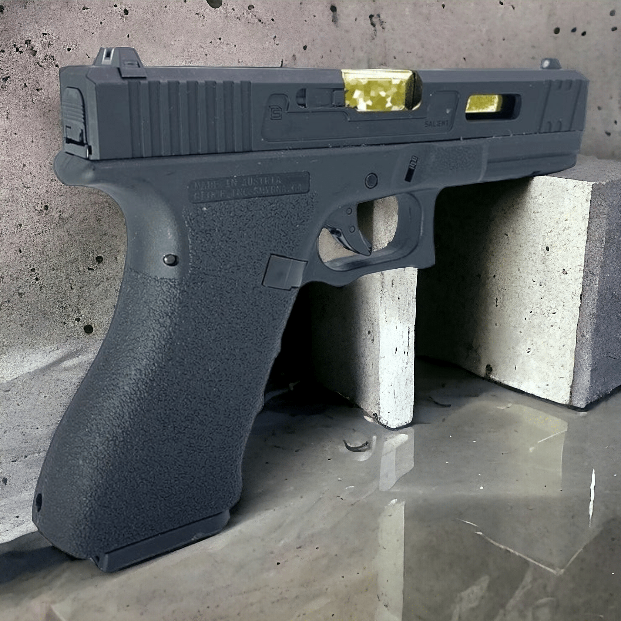 E&C G17 SAI Gas Blowback Gel Blaster Pistol - Azraels Armoury