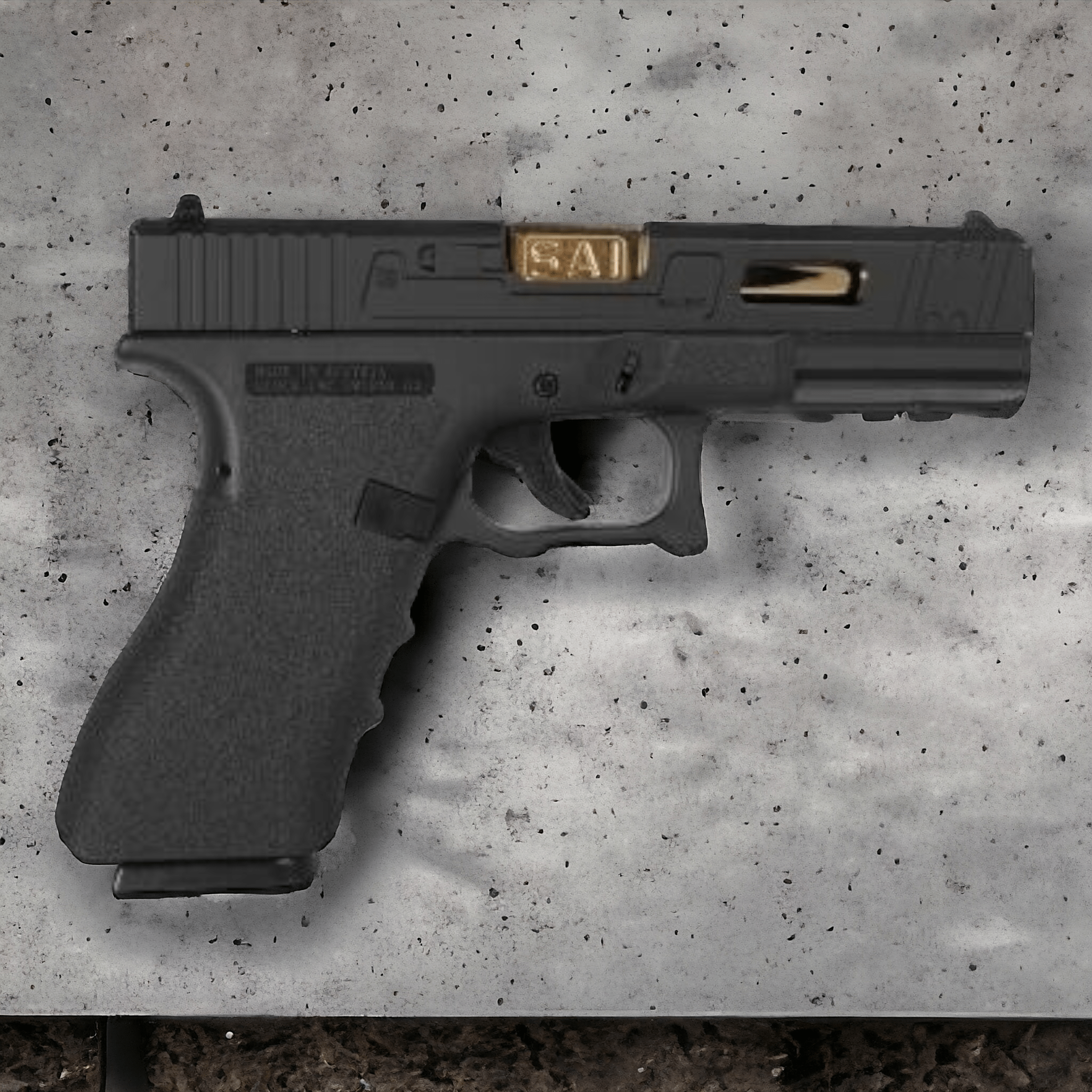 E&C G17 SAI Gas Blowback Gel Blaster Pistol - Azraels Armoury