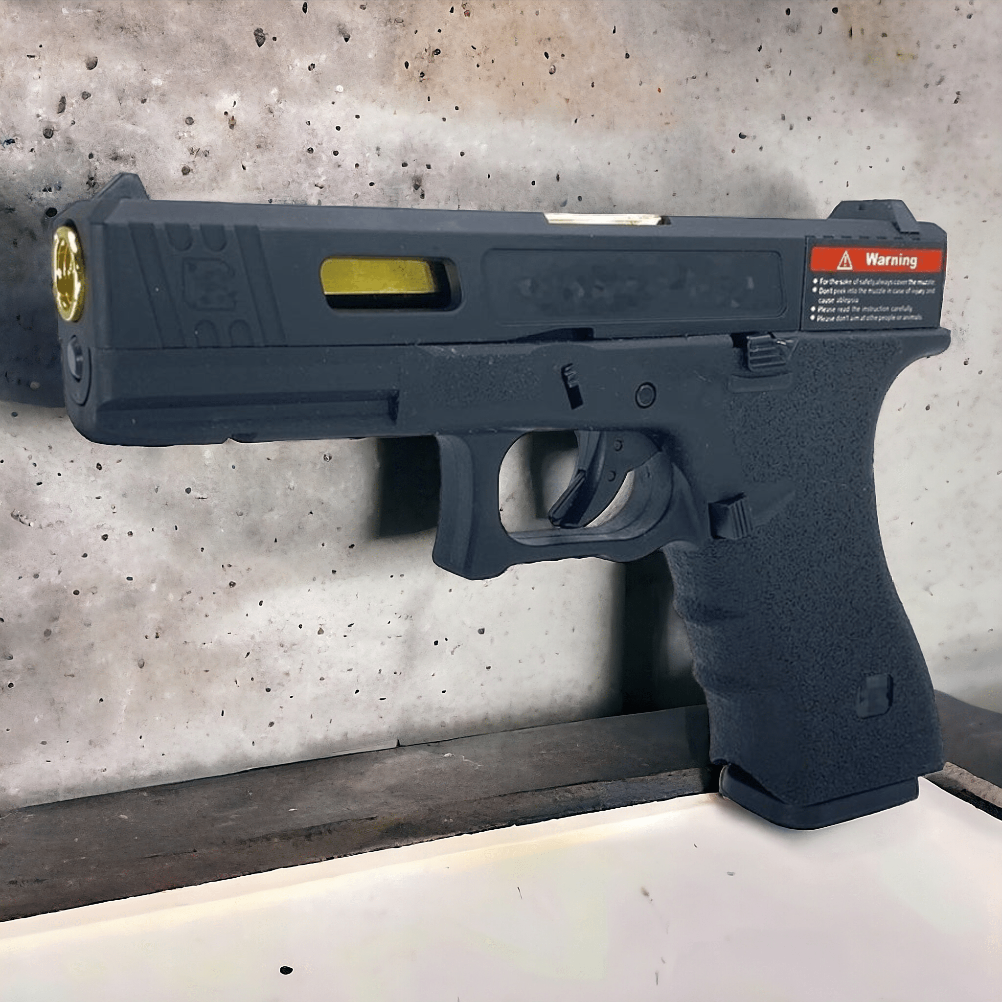 E&C G17 SAI Gas Blowback Gel Blaster Pistol - Azraels Armoury