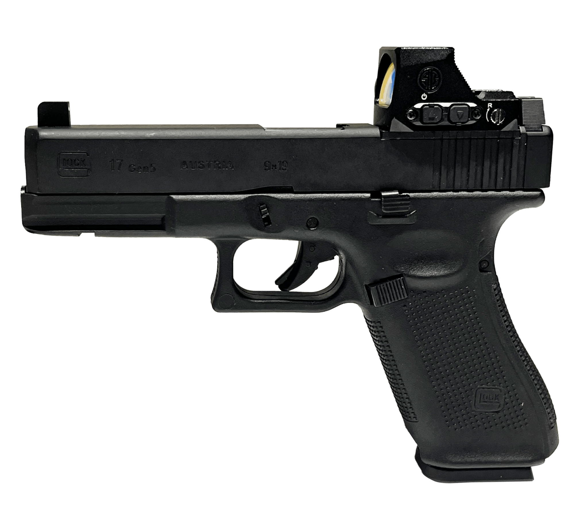 E&C GLOCK 17/G17 Gen5 MOS Gas Pistol Gel Blaster - Azraels Armoury