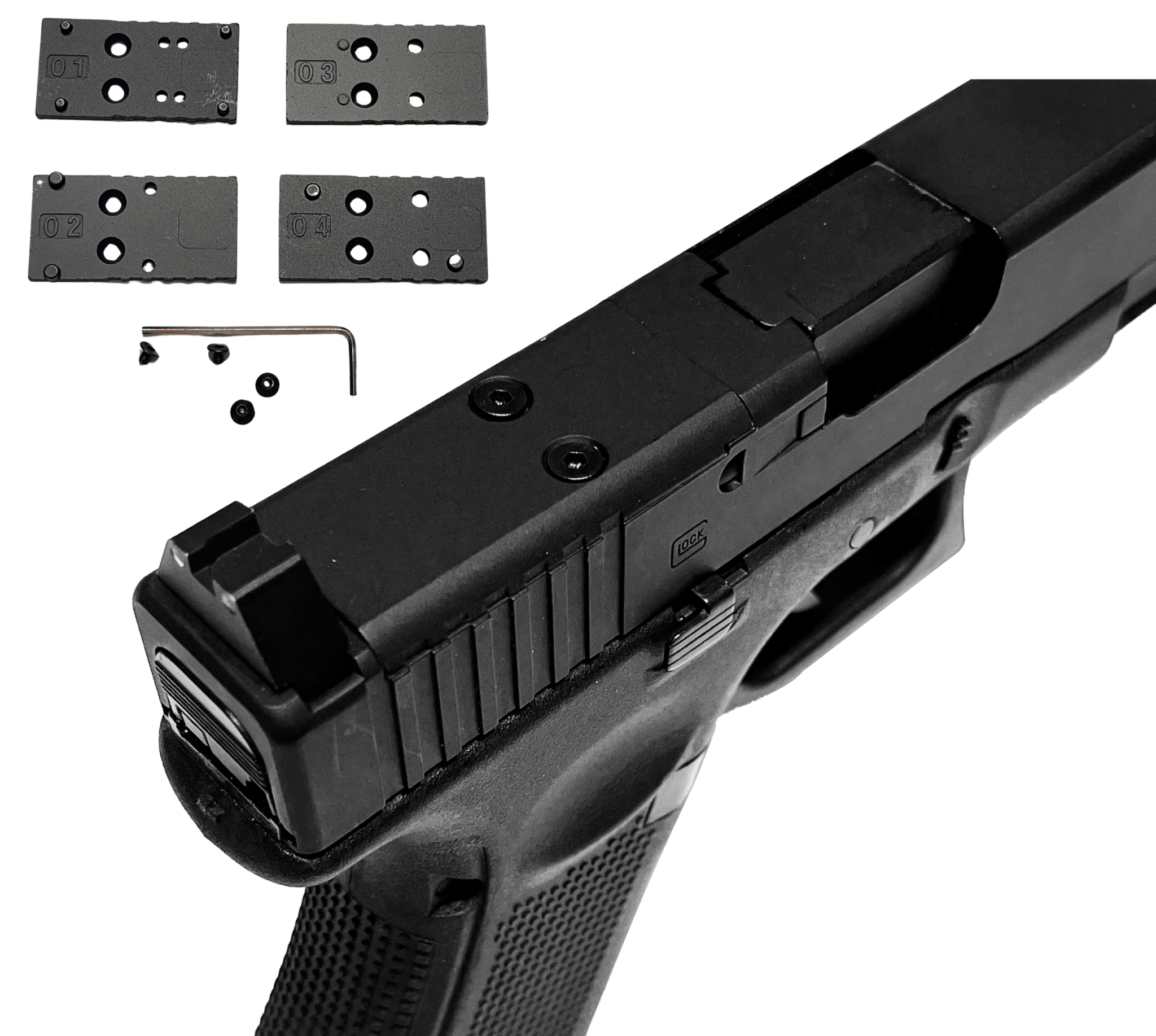 E&C GLOCK 17/G17 Gen5 MOS Gas Pistol Gel Blaster - Azraels Armoury