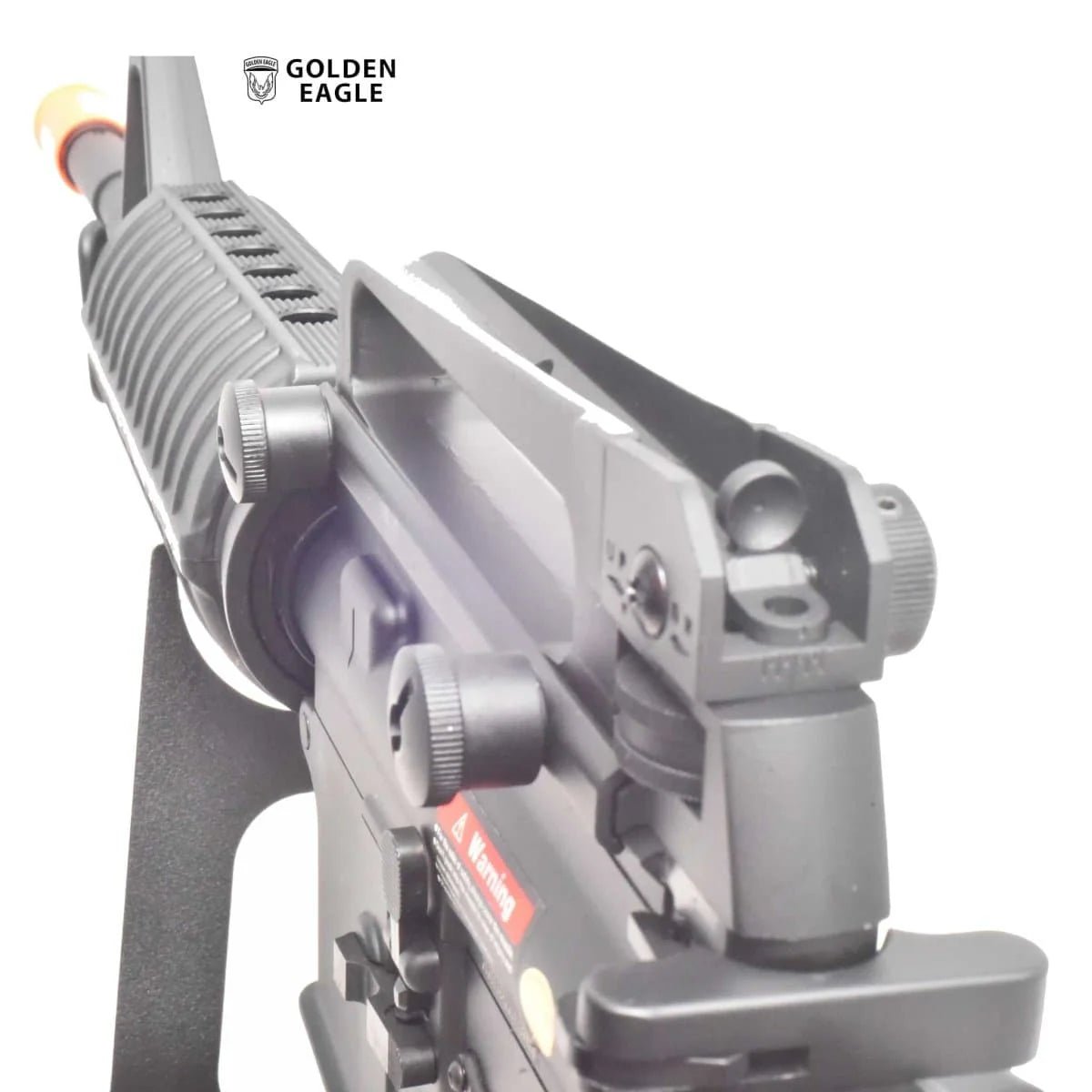 Golden Eagle M4A1 CAR 15 Gas Blowback Rifle (GBBR) Gel Blaster - Black - Azraels Armoury