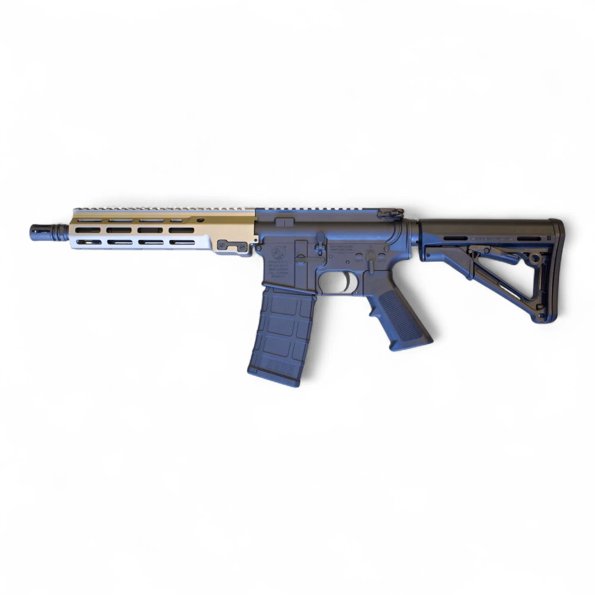 Guns Modify 10.3 Inch Geissele MK16 URGI MWS GBBR Gel Blaster Replica - Azraels Armoury