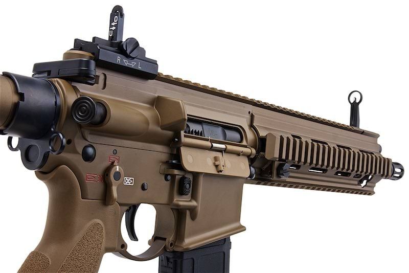 Guns Modify HK416A5 MWS GBBR Gel Blaster TAN - Azraels Armoury
