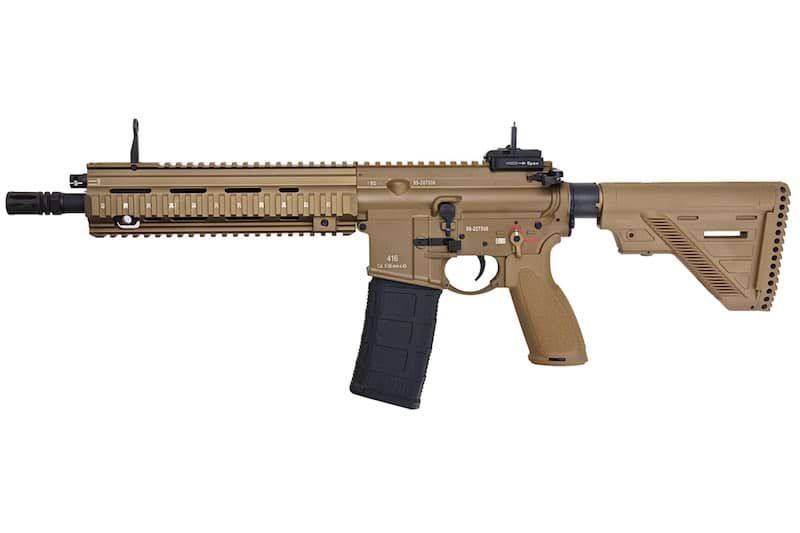 Guns Modify HK416A5 MWS GBBR Gel Blaster TAN - Azraels Armoury