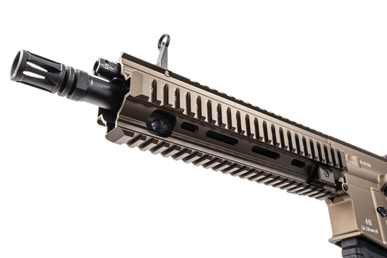 Guns Modify HK416A5 MWS GBBR Gel Blaster TAN - Azraels Armoury