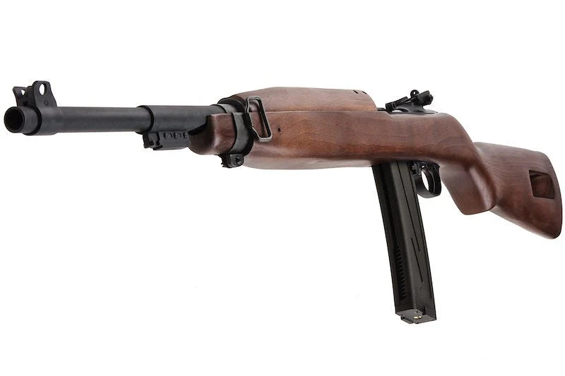 King Arms Full-Auto M2 Carbine Gas Blowback Rifle w/ Real Wood Furniture