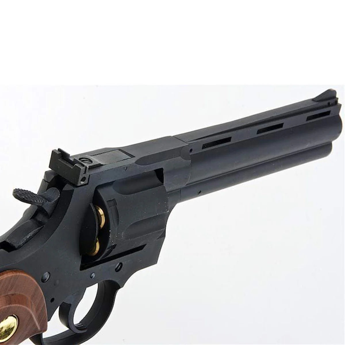 King Arms 6” Python 357 (Gas Version) – Black Gel Blaster