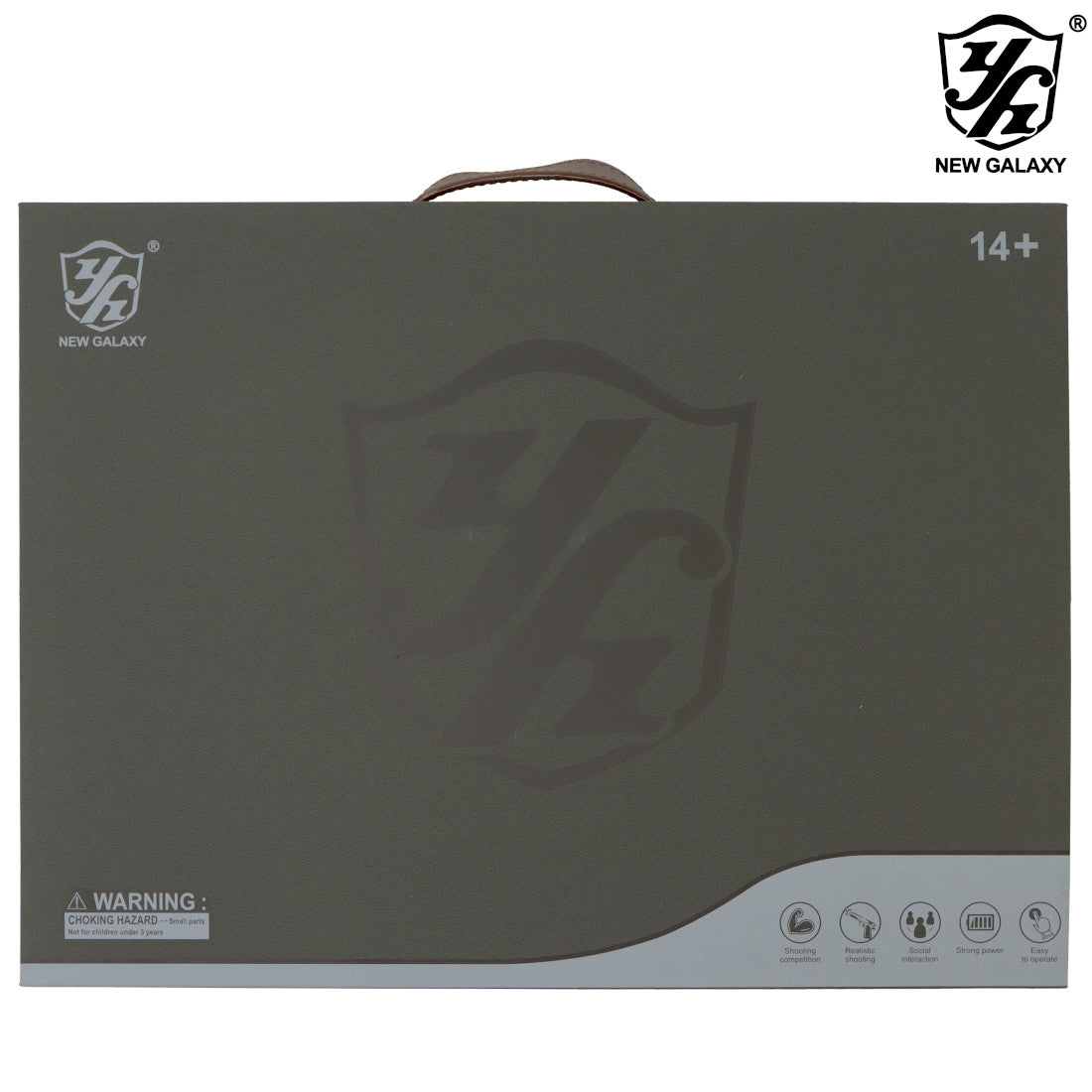 New Galaxy G17 Gen5 Metal Slide Electric Gel Blaster / Laser Pistol