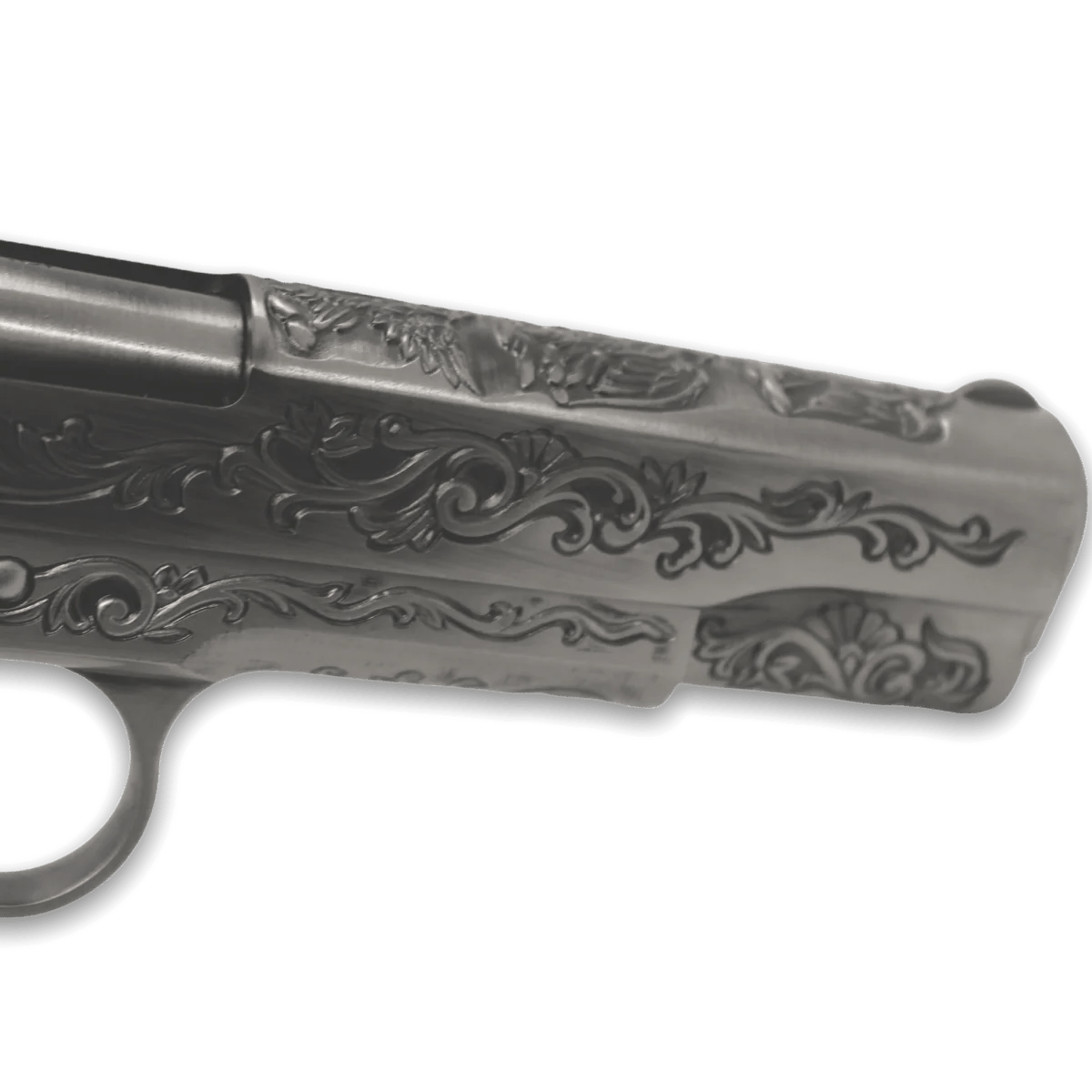 WE Tech 1911 Gelsoft Gas Blowback Gel Blaster - Floral Pattern/Silver - Azraels Armoury