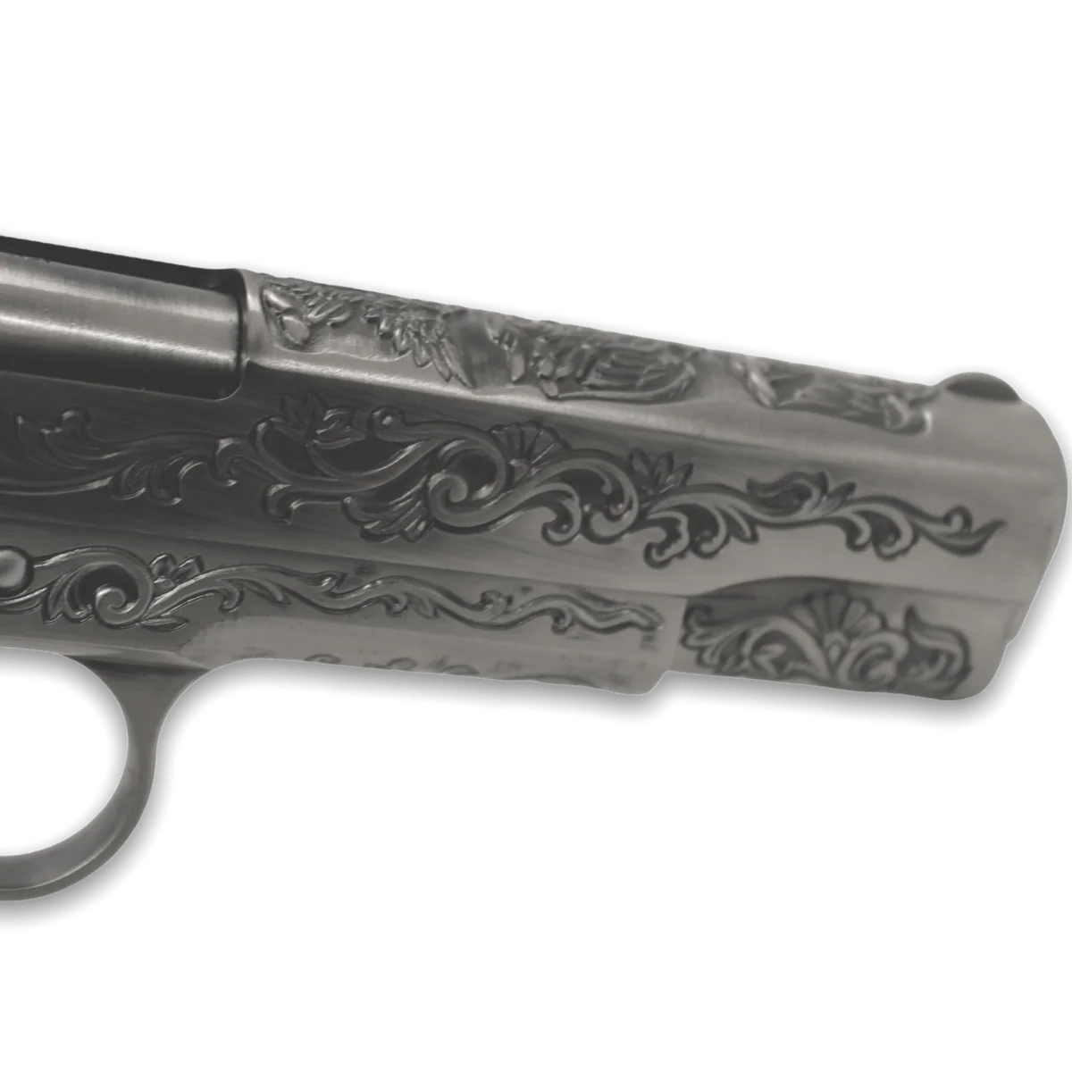 WE Tech 1911 Gelsoft Gas Blowback Gel Blaster - Floral Pattern/Silver