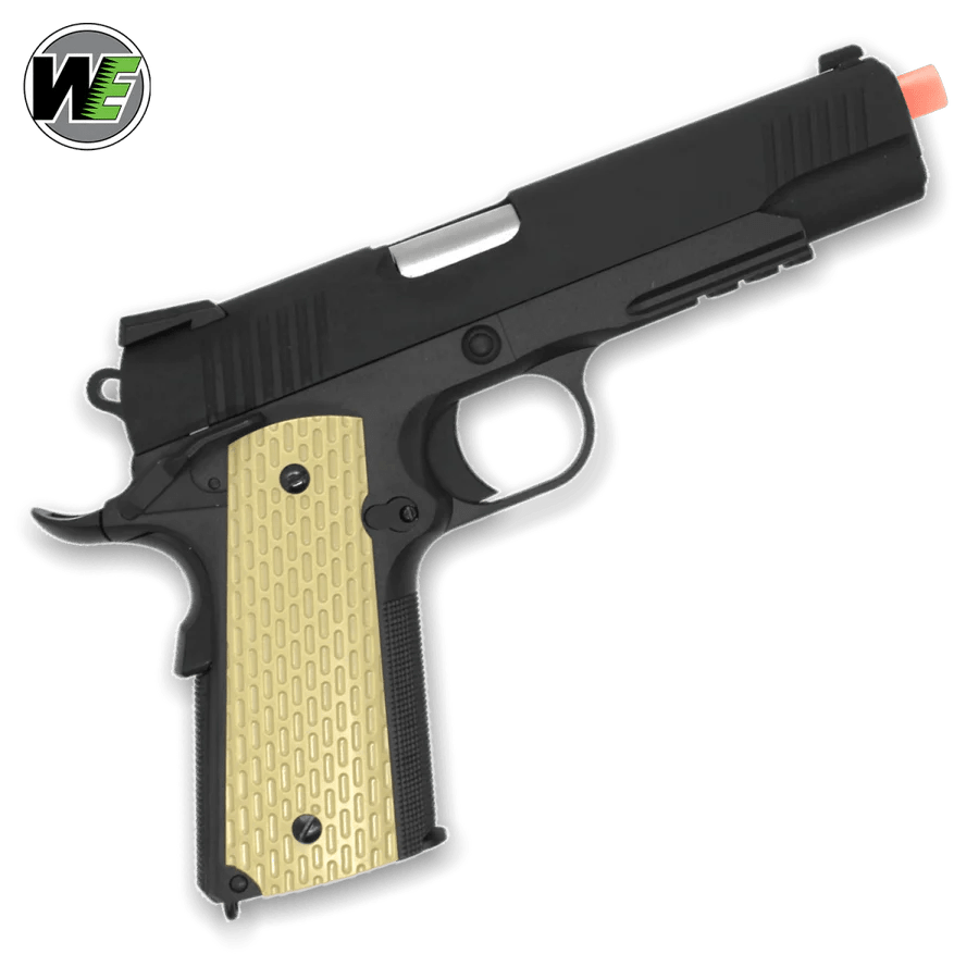 WE Tech 1911 Kimber Gelsoft Gas Blowback Gel Blaster - Black - Azraels Armoury