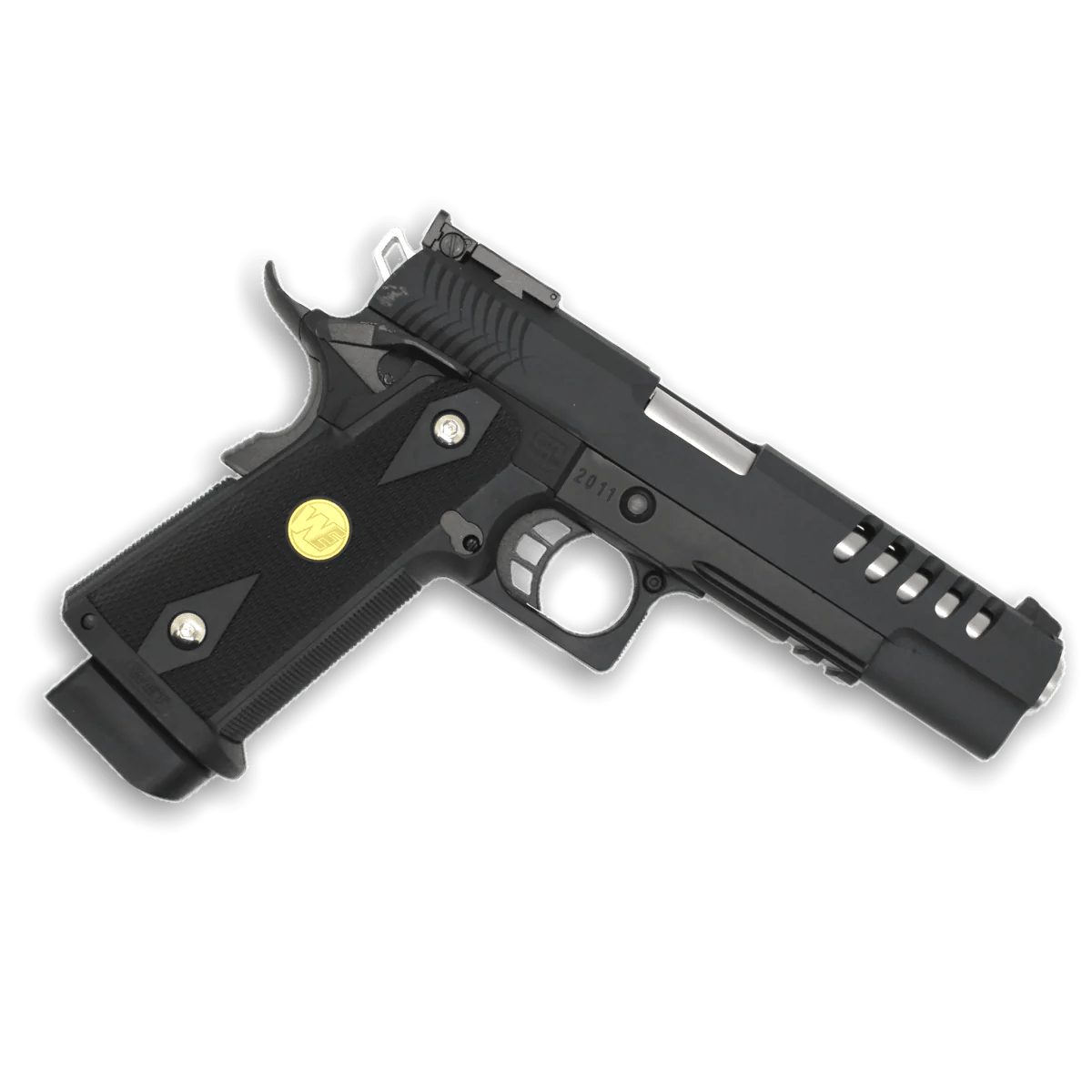 WE - Tech 5.1 Hi - Capa K - Version Gas Blowback Gel Blaster Pistol - Azraels Armoury