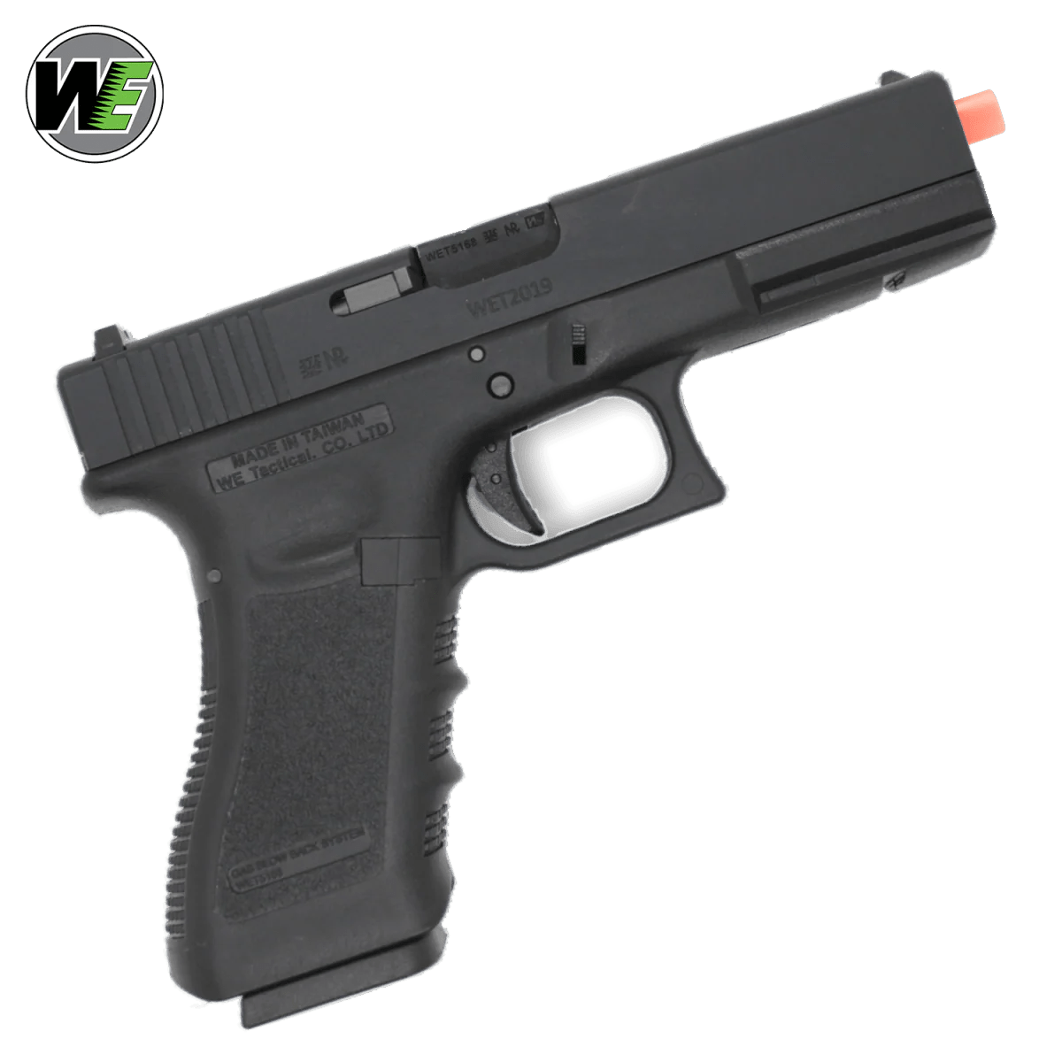 WE Tech G - Series G18C Gen 3 Gas Blow Back Gel Blaster - Black - Azraels Armoury
