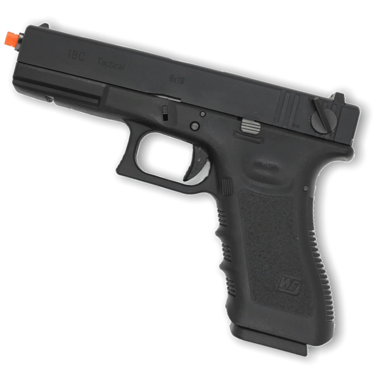 WE Tech G - Series G18C Gen 3 Gas Blow Back Gel Blaster - Black - Azraels Armoury