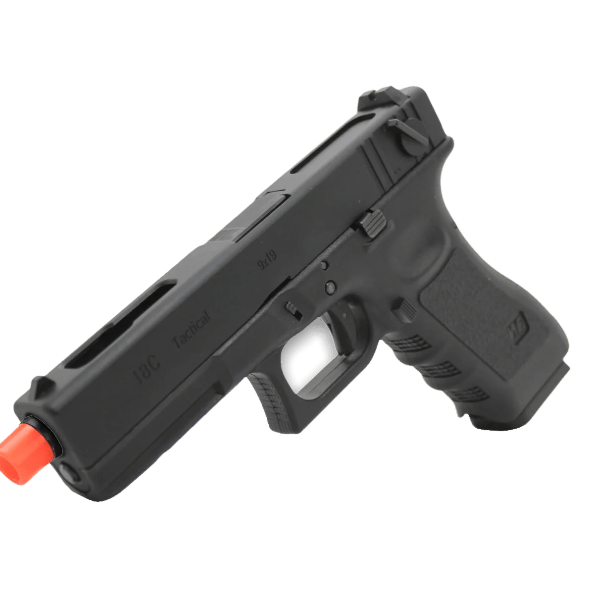WE Tech G - Series G18C Gen 3 Gas Blow Back Gel Blaster - Black - Azraels Armoury
