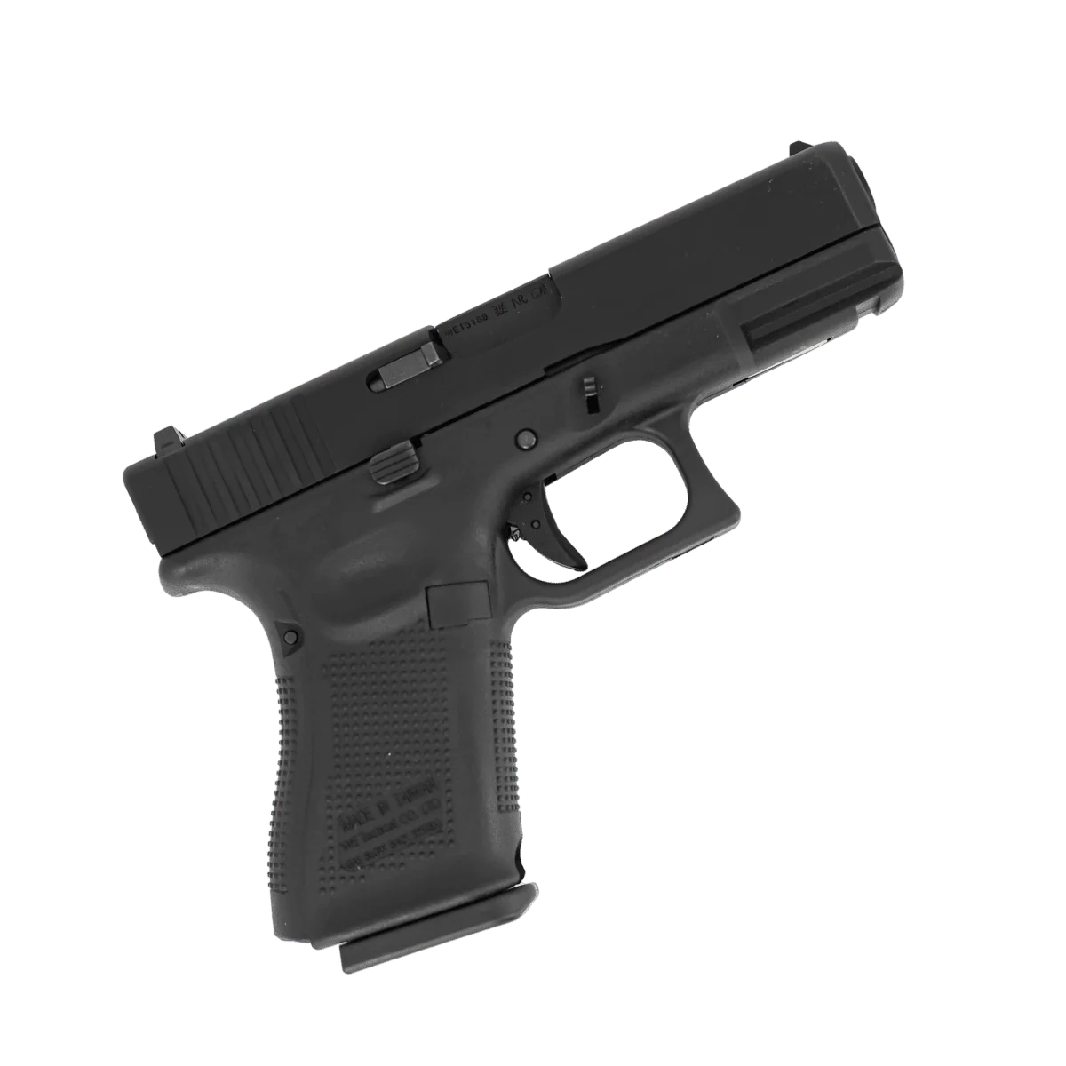 We Tech G19 Gen 4 Gas Blow Back Pistol - Black