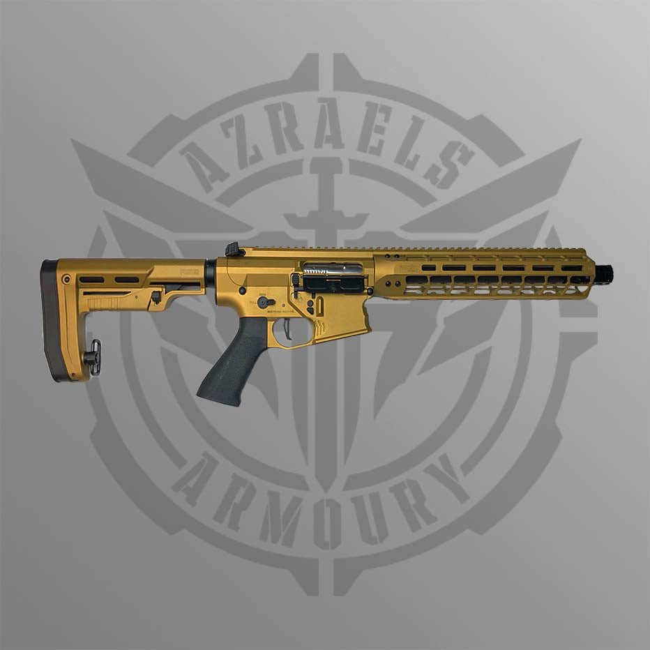 Armoury Upgraded EMG BLITZ SPR Gold Battle Blaster - Azraels Armoury
