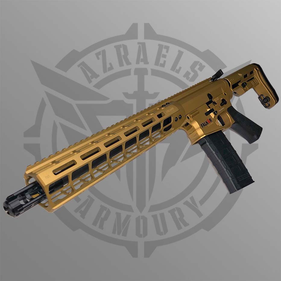 Armoury Upgraded EMG BLITZ SPR Gold Battle Blaster - Azraels Armoury