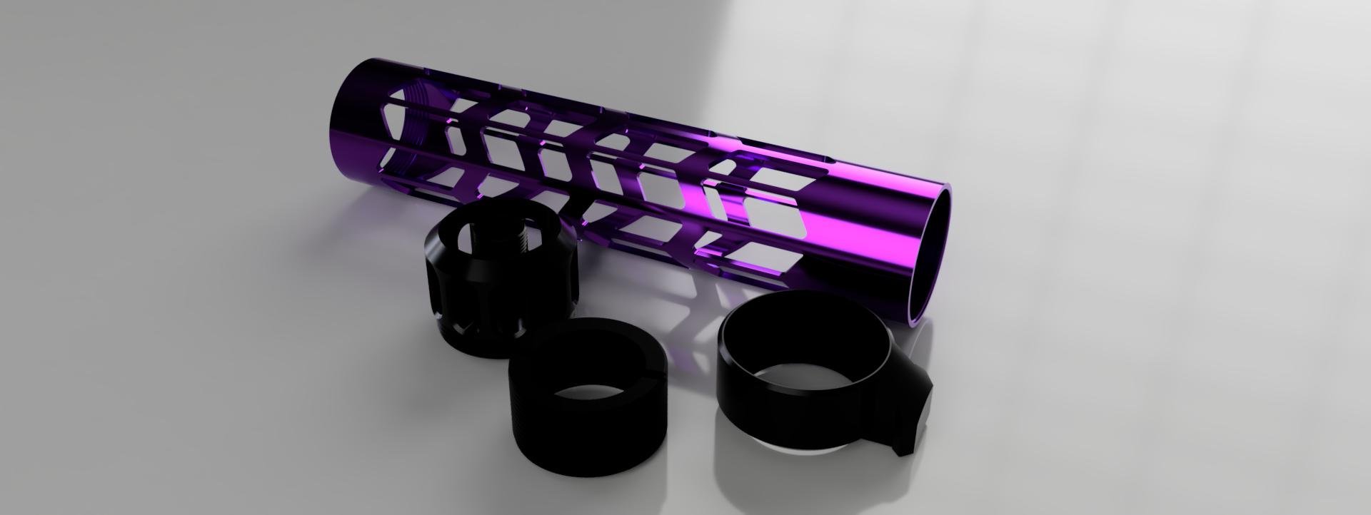 Aztech Innovations Skeletonized CNC Guard - Azraels Armoury