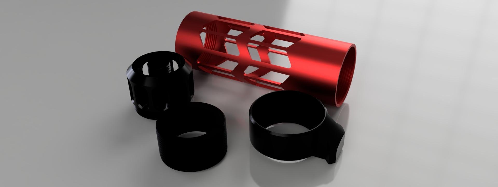 Aztech Innovations Skeletonized CNC Guard - Azraels Armoury