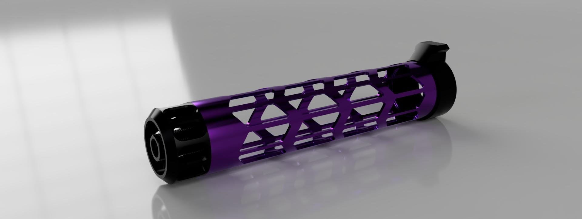 Aztech Innovations Skeletonized CNC Guard - Azraels Armoury
