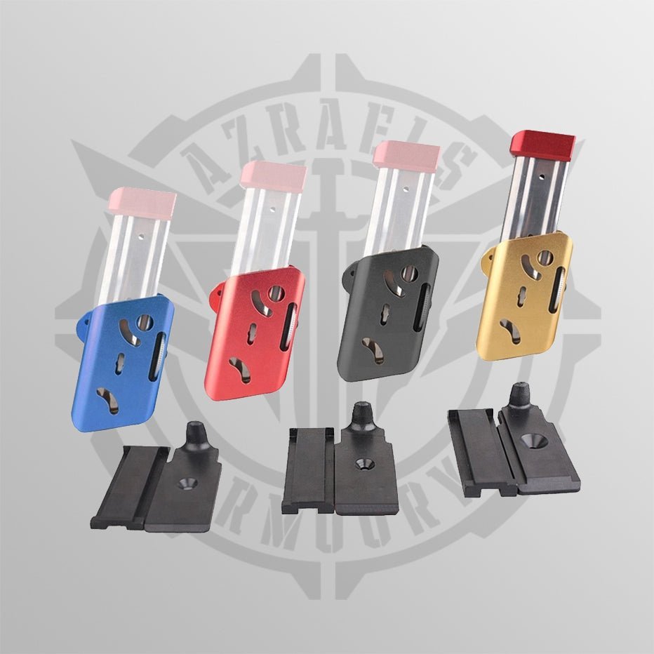 CNC Alloy IPSC Competition Pistol Mag Holster - Azraels Armoury