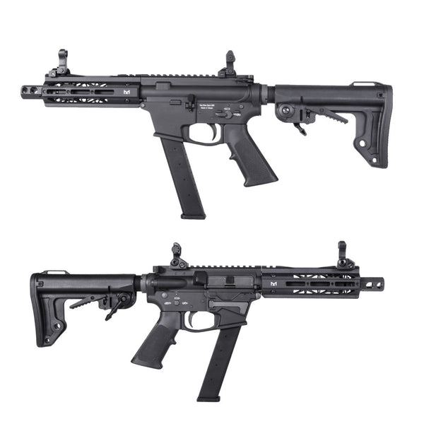 King Arms TWS SBR (CQB) GBBR Gel Blaster Rifle – Black - Azraels Armoury