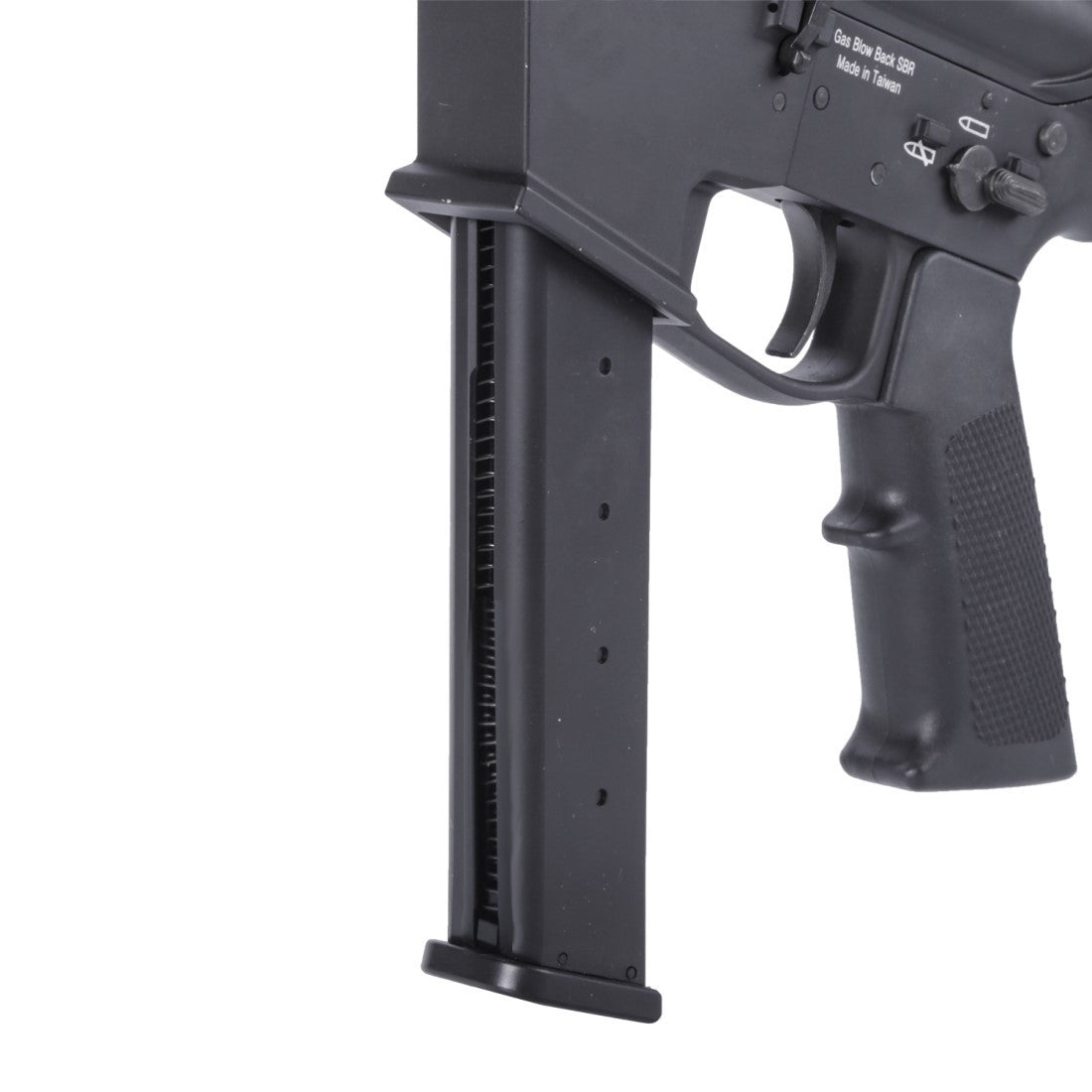 King Arms TWS SBR (CQB) GBBR Gel Blaster Rifle – Black - Azraels Armoury
