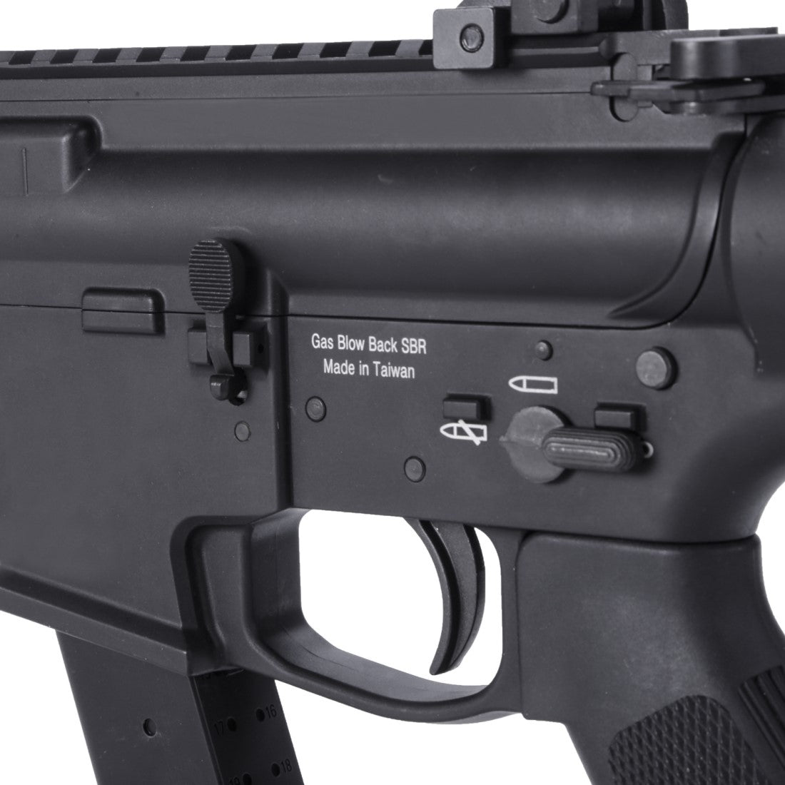 King Arms TWS SBR (CQB) GBBR Gel Blaster Rifle – Black - Azraels Armoury