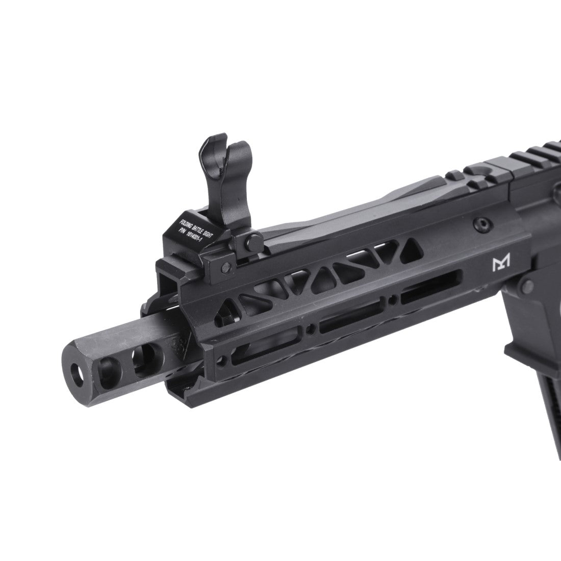 King Arms TWS SBR (CQB) GBBR Gel Blaster Rifle – Black - Azraels Armoury