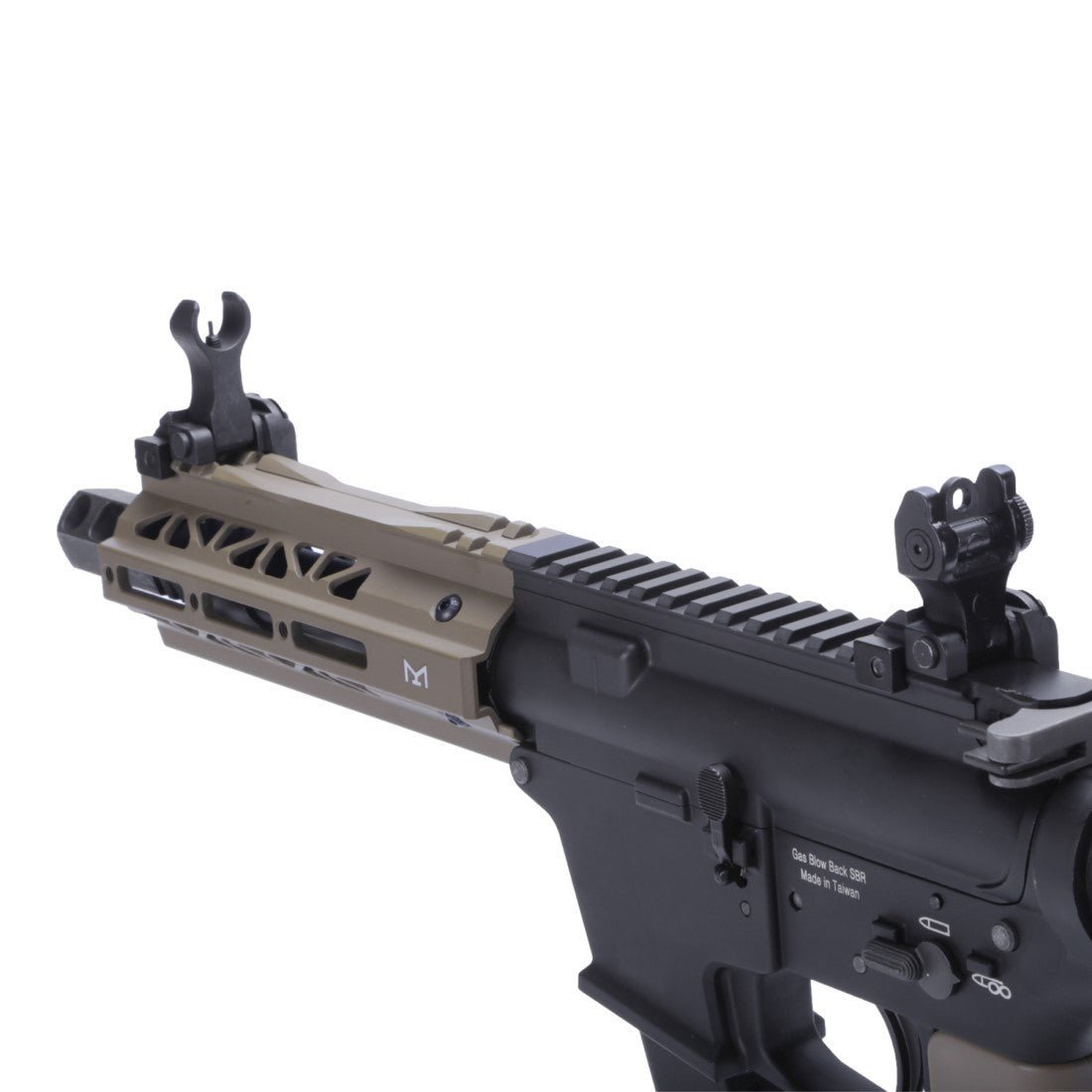 King Arms TWS SBR (CQB) GBBR Gel Blaster Rifle – Dark Earth - Azraels Armoury