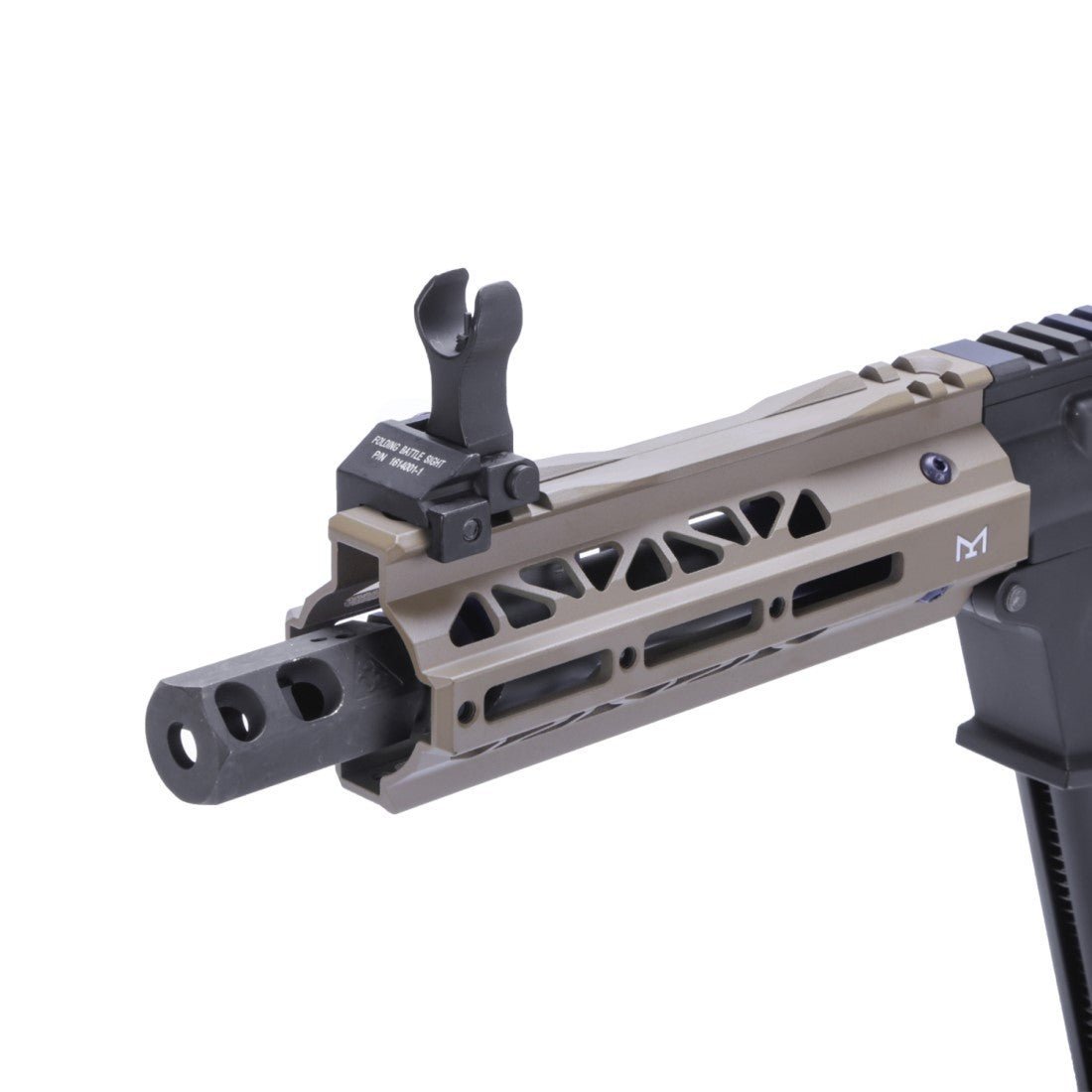 King Arms TWS SBR (CQB) GBBR Gel Blaster Rifle – Dark Earth - Azraels Armoury