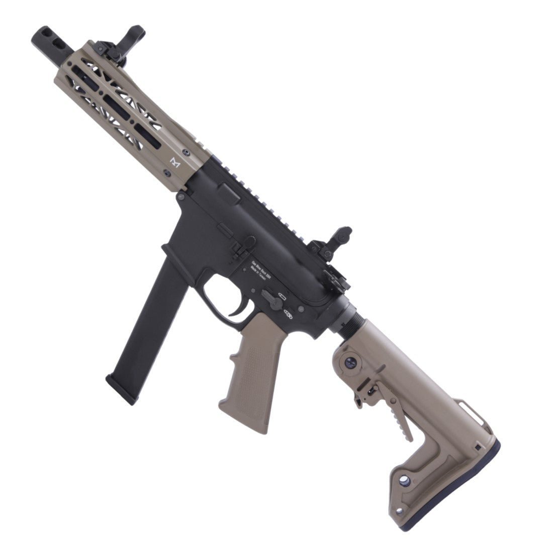 King Arms TWS SBR (CQB) GBBR Gel Blaster Rifle – Dark Earth - Azraels Armoury