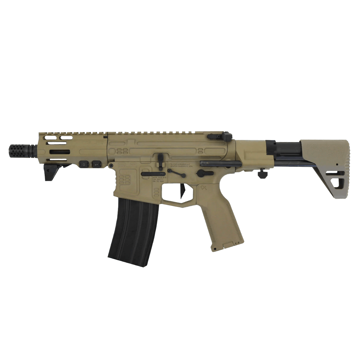 SLR ION 4.25” Lite CQB Gel Blaster - Dark Earth - Azraels Armoury