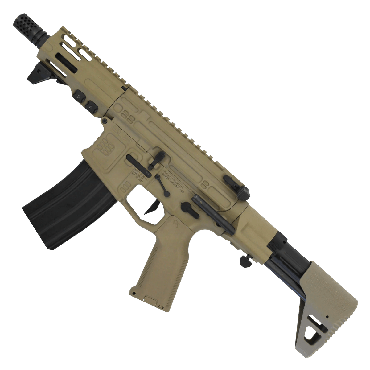 SLR ION 4.25” Lite CQB Gel Blaster - Dark Earth - Azraels Armoury