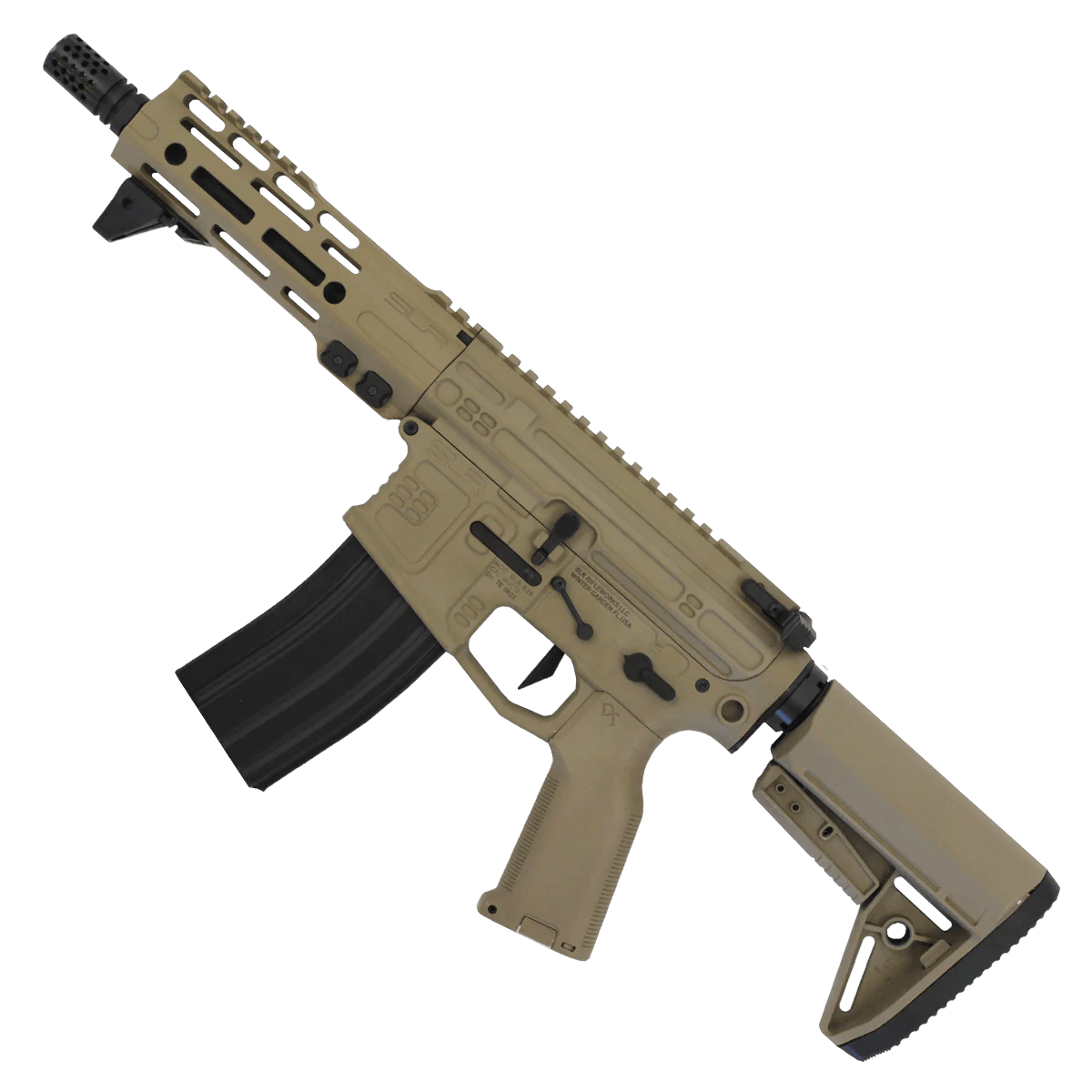 SLR ION 6.7” Lite SBR Gel Blaster - Dark Earth - Azraels Armoury